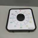 60-Minute Visual Timer, 7.5 Inch Oversize Countdown Timer Clock for Kids and Adults, Durable Mechanical Time Management Tool with Magnetic Backing Sky Blue (Regular)