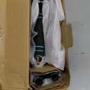 Merach Twister Arm Trainer, Adjustable Power Twister Bar, Chest Workout Equipment for Men, Portable Upper Body Workout Machine, Detachable Spring Resistance Home Fitness Equipment (Blue)