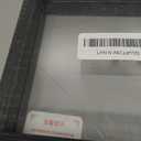 Uxcell Wooden Pressed Flower Frame Handmade, 6x6 Inch Square Floating Picture Frame Double Glass Frame for Pressed Flowers Artwork Photo Frame Tabletop Display, Black Wood