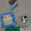 HIFROM 0A4600 Carburetor 73111GS Air Filter Spark Plug Kit Compatible with Generac 410cc 410HS GN410 GN360 GH360 5500XL 6500XL 7000EXL EXL8000 091187 091187A Engine