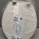 KOHLER K-4775-96 Brevia Round Toilet Seat with Quick-Release Hinges And Quick-Attach Hardware For Easy Clean, Biscuit