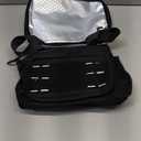 Lunch Box Cooler Bag - Tactical Insulated Lunchbox for Men - Large Soft Expandable Lunch Pail for Adults Work Outdoor Shifts Trips Black 16L