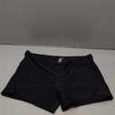 Yonique Womens Swim Shorts Solid Tankini Bottoms Swimsuit Bottoms (X-Large, 03 Black)