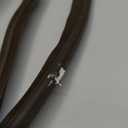 Weather Stripping Door Seal Strip - Soundproof Q-Shaped Foam for Exterior Door Frame, Large Gap Seal, Noise Cancelling, Easy to Install (Black, 19.8FT)