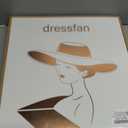 dressfan Fascinator Hats for Women,Linen Vintage Feather Headwear for Derby/Church/Wedding/Cocktail/Tea Party, 26-White (White)