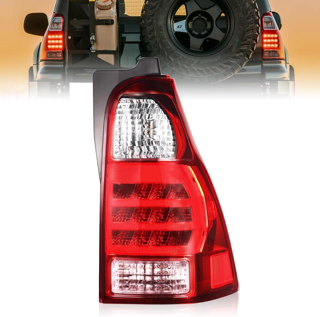 Boine Right Passenger Side Tail Light Assembly Compatible With 2006 2007 2008 2009 Toyota 4Runner SR5 Sport Limited Rear Light Brake Lamps Replaces 8155135320 TO2801172 (Right Passenger Side)