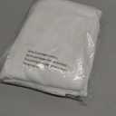 NICETOWN 100% Blackout Window Curtain Panels, Cold and Full Light Blocking Drapes with Black Liner for Nursery, 84 inches Drop Thermal Insulated Draperies (White, 2 Pieces, 52 Wide Each Panel)