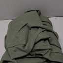 NICETOWN Linen Forest Green Curtains 96 inches Long, Grommet Privacy Assured Linen Blend Window Treatments with Light Filtering for Living Room/Bedroom, W55 x L96, 2 Panels