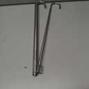 Hanging Closet Rod, Adjustable Height & Width Closet Rods for Hanging ClothesCloset Extender Hanging Rod SpaceMaximizing Design Suitable for Hanging and Drying Clothes, Silver