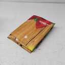 Upgraded Magnetic Christmas Garage Door Covers 7x16ft, Garage Door Christmas Cover with 59Ft Rope, Banner for Garage Door Decorations (Magnets*6 Included) (Light Wood Door)