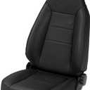 Bestop 3943401 Black Trailmax II Sport Seat - Jeep 1976-2006 CJ7 & Wrangler