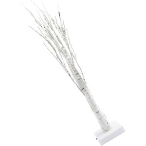 Led Birch Tree Lighted Decorative Tree Lights for Christmas New Year Party Festival Warm White Light Random Style