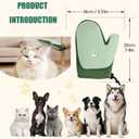 2025 New Pet Hair Removal Glove, Gentle Pet Grooming Glove Brush Pets Gloves Deshedding Tools for Cats and Dogs