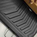 Cargo Mat with Backrest Mats 2-in-1 for 2021-2024 2025 2026 Kia Sorento 6/7 Seats Car Mat Accessories, All Weather TPE Interior Trunk Cargo Liner(Cargo Mat with Backrest Mats)