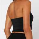 Women Halter Tank Tops Summer 2026 Backless Going Out Shirts Sexy Sleeveless Cute Crop Y2k Trendy Outfits (S)