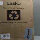 Lasko Pedestal Fan, Oscillating Fan for Bedroom with Adjustable Height and 3 Cooling Speeds, Portable, 18", Black