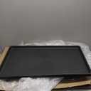 Replacement Dog Crate Pan for MidWest and New World Dog Crate (29.0"L x 18.5"W x 1.0"H, Black)