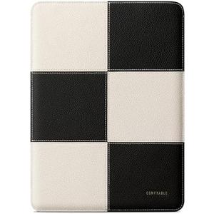 Comfyable Laptop Sleeve 14 Inch Precisely Compatible with MacBook Pro 14-inch M4 2024 M3 M2 Pro/Max M1 2021 & Old Versioned 13 Inch MacBook Pro/MacBook Air, Genuine Leather Protective Case Cover