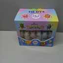 24 Colors Tie Dye Kit, Tie Dye Set for Kids, Pre-Filled Bottles, Non Toxic Permanent Fabric Dye Art Set, Easy DIY Fabric Art - Create Fun (24 Colors)