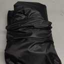 Round Patio Table Cover for Outdoor Table Chairs Set,600D Outdoor Furniture Cover Waterproof,Tear Resistance and Anti-UV,84" Dia x 28" H,Black