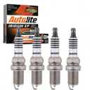 4 pc Autolite Iridium XP Spark Plugs compatible with Mitsubishi Lancer 2.0L 2.4L L4 2002-2017