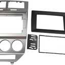 Radio Stereo Dash Installation Mount Trim Kit Compatible with Dodge Caliber 2007-2010 for 10.1" and Double Din