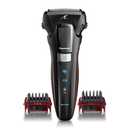 Panasonic Hybrid Wet Dry Shaver, Trimmer & Detailer with Two Adjustable Trim Attachments, Pop-up Precision Detail Trimmer & Shave Sensor Technology, Cordless Razor for Men, ES-LL41-K, Black