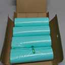 Compostable Trash Garbage Bags, AYOTEE 13-15 Gallon Tall Kitchen Trash Bags, Heavy Duty Unscented 1.18Mils 55 Liter,60 Count, Strong Thicken Rubbish Waste Can Liners for Kitchen Garden Home