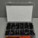 GOOACC - GRC-33 240PCS Bumper Retainer Clips Car Plastic Rivets Fasteners Push Retainer Kit Most Popular Sizes Auto Push Pin Rivets Set -Door Trim Panel Fender Clips for GM Ford Toyota Honda Chrysler