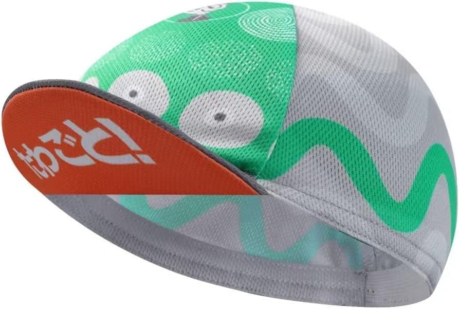 Funny Cycling Cap - Polyester Skull Cycling Hat-Under Helmet -Cartoon Cycling Helmet Liner Breathable&Sweat Uptake (One Size, B14)