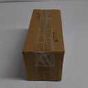 3 Pack Qtip Holder - Bathroom Organizers and Storage, Cotton Round Swab Holder Dispenser Cotton Ball Holder with Tray, Glass Apothecary Jars with Lids, Floss Pick Containers - ms black