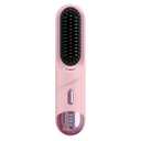 2025 Hair Straightener Brush Pale Pink