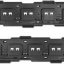 PR1ME 31 Inch Heavy Duty Garage Storage Wall Rails, 2 Pcs Wall Mount Organization Rails, Organization Tool Storage Utility Rack for Hooks