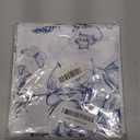 Blue Floral Table Runners 6-Pack  Plastic Disposable Spring Table Runner Chinoiserie Decor for Mother Women, Spring Summer Party, Home Party, Baby Shower, 108x14