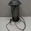 Buzbug LED Bug Zapper Indoor Outdoor, 10 Years Lifespan, 6.5ft Power Cord, IPX4 Waterproof, High-Voltage, Mosquito Zapper, Fly Trap Mosquito Trap, Fly Killer Fly Zapper -MO008C (New Black)