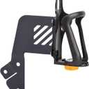 Savadicar Door Cup Holder Compatible with Jeep Wrangler (JL) & Gladiator (JT) 2018-2025, Fit Standard Bottles 2.2 to 3.1 Inch, Extension Accessories for Jeep, Right Side, Black