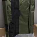 130L Expandable Luggage, 40 Inch Suitcase with Wheels, Collapsible Luggage with Wheels, Rolling Duffle Bag with wheels, Foldable Suitcasewith2Handle Wrap 2Fixing Straps 1Shoulder Strap (Green)