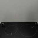 2 Burner Electric Stove, Nefaracy 12 Inch Electric Cooktop with Knob Control, Countertop & Built-in Electrical Stove Top, 2000W Ceramic Cooktop 110V, 9 Heating Level, Residual Heat Indicator, Plug in (2 Burner Black Knob)