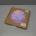 Eiflow Glass Christmas Diamond Art Hanging Kit for Adults, DIY Stained Glass Diamonds Painting Door Hanger Board Kit, Crystal Diamond Art Painting Pendant Ornament Full Drill (Snowman and Cardinal)