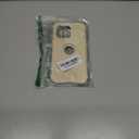 IDweel for iPhone 16 Pro Max Case with Screen Protector for Women, 3 in 1 Shockproof Slim Fit Hybrid Heavy Duty Hard PC Cover Soft Silicone Bumper Full Body Anti-Fingerprint Case,Glitter Yellow