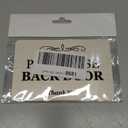 Please Use Back Door Sign - Metal, Aluminium With Adhesive, Notice For Deliveries, Packages, Post  