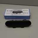 Computer Speakers for Desktop Monitor,Single Speakers for Desktop PC,Laptop Speaker with Loud Sound,Volume Control Easily Clamps to Monitors(USB-C to USB Adapter Included) (Black)