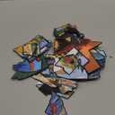 Xuhal 50 Pcs United States Map Fridge Magnets USA Souvenirs Us Individual State & Province Refrigerator Magnets Set for Travel Gift Destination of States Visited(Elegant,Become A Map)