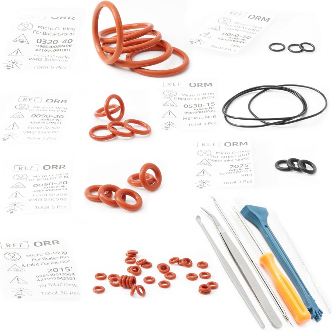 O Rings Replacement Parts for PHILIPS Latte Go 2200 3200 3500 LatteGo EP4300 5100 5400 Pannarello 1200 2200 2500 3200 Series to Solving Fully Automatic Espresso leakage