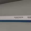 Sliding Shower Door Bottom Seal, 2 PCS 1/4" x 36" Sliding Shower Door Sweep for 1/4 Inch Glass, Frameless Glass Door Seal Strip Stop Shower Leaks and Create a Water Barrier