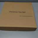 16 Pcs Velvet Brown Ornaments Set for Christmas Tree Decorations - 3.15 Inch Flocked Christmas Balls, Hanging Shatterproof Bulk Bulbs, Xmas Baubles for Wreath, Mantel, Stair Railings, Gift Packages