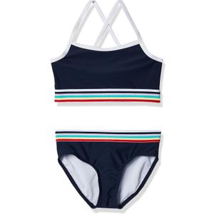 Kanu Surf Girls' Tanya UPF 50+ Beach Sport Athletic Bikini Swimsuit
