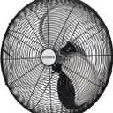 20 inch Wall Mount Fan Oscillating, 3-Speed 5500 CFM High Velocity Industrial Wall Mounted Fan, Heavy Duty Air Circulator for Garage, Shop, Gym, Workshop, Covered Patio - UL Listed