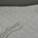 Dream Rite Shredded Memory Foam Pillow Series Luxury Adjustable Loft Home Pillow Hotel Collection Grade Washable Removable Cooling Bamboo Derived Rayon Cover- Queen 1 Pack