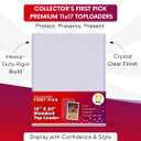 Collector's First Pick 16x20 Top Loader - 10 Piece - 1 Pack - for Art Prints, Photographs, Documents, Memorbilia and More!